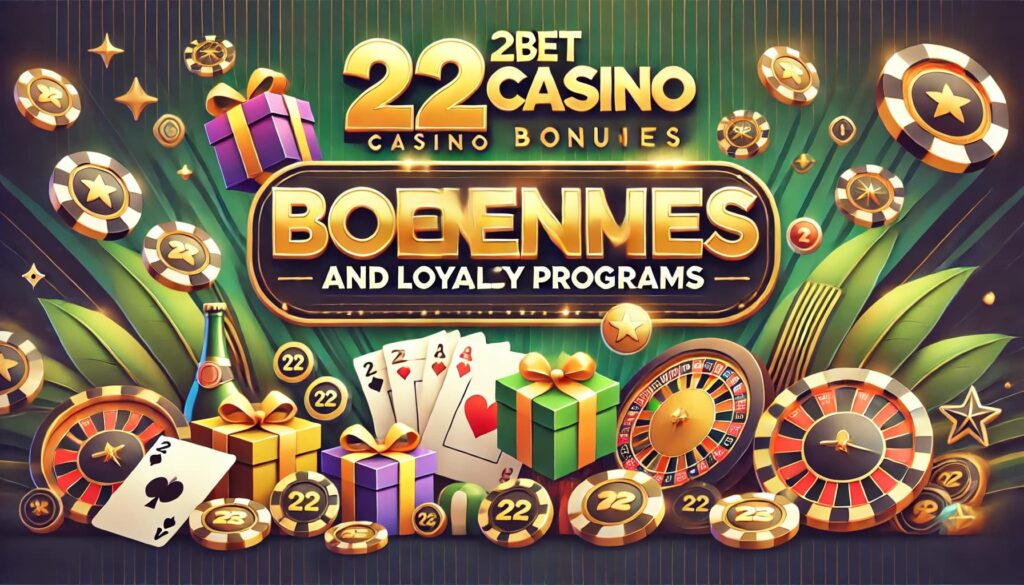 22bet Casino Casino Bonuses and Loyalty Programs