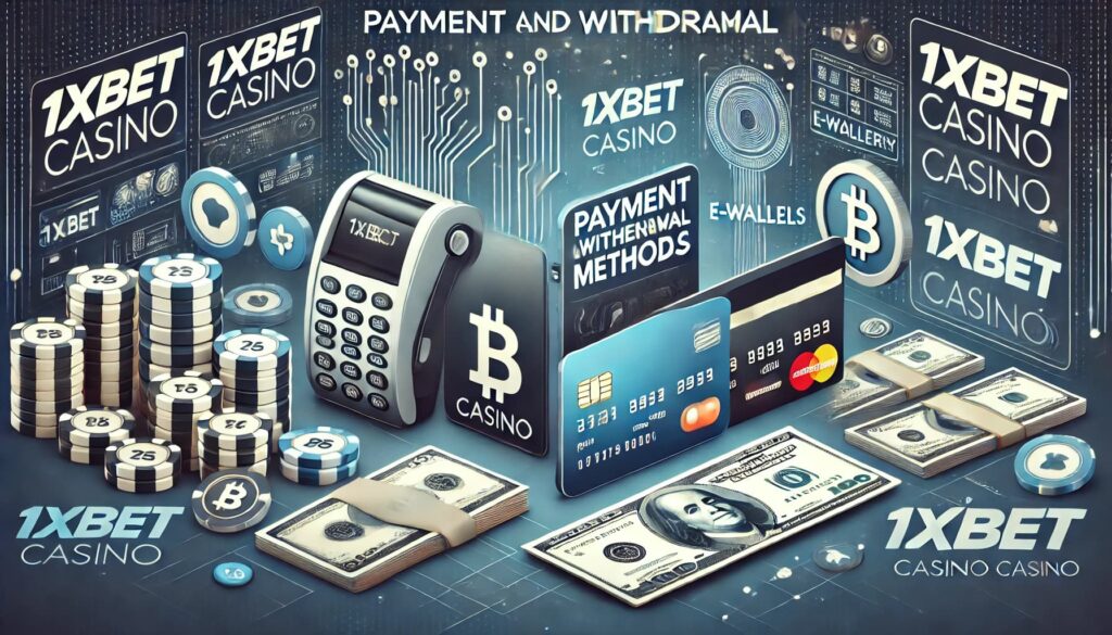 Payment and Withdrawal Methods at 1xbet Casino Online Casino